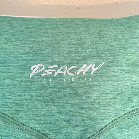 Peachy Women's Green Leggings - Picture 7 of 11